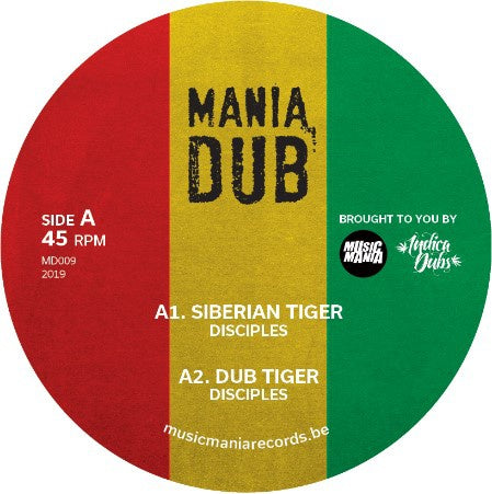 DISCIPLES - Siberian Tiger/Ease Up | Vinyl
