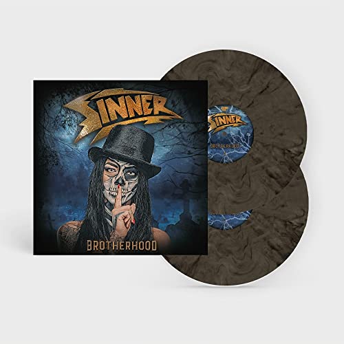 Sinner - Brotherhood (Clear/White/Black marbled) | Vinyl