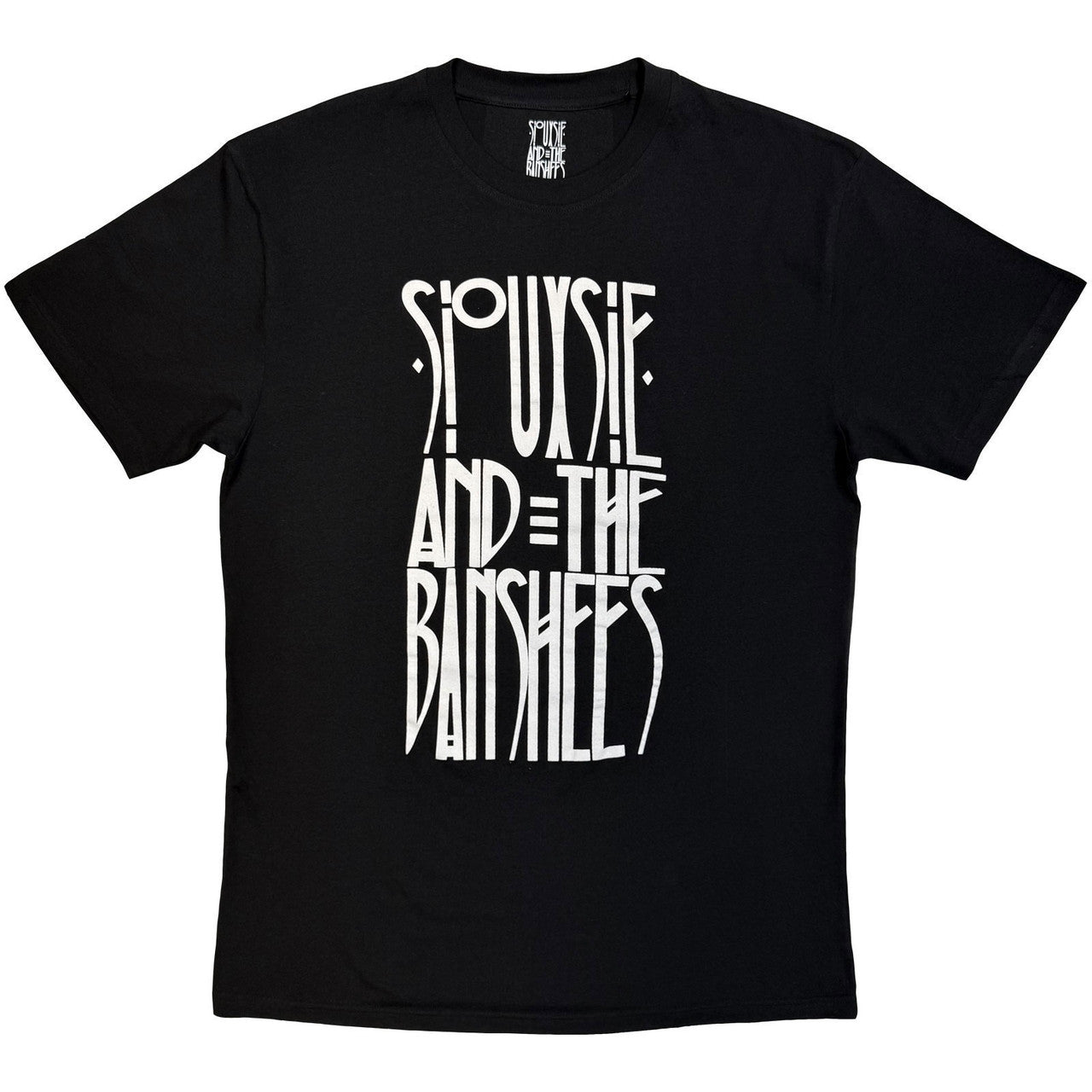 Siouxsie & The Banshees - Logo Mono Unisex T-Shirt (Black) | Apparel