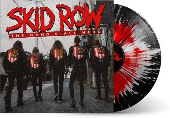 Skid Row | The Gang's All Here (Indie Exclusive, Limited Edition, Black, Red, White Splatter) | Vinyl