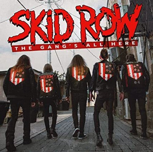 Skid Row | The Gang's All Here (Indie Exclusive, Limited Edition, Black, Red, White Splatter) | Vinyl - 0
