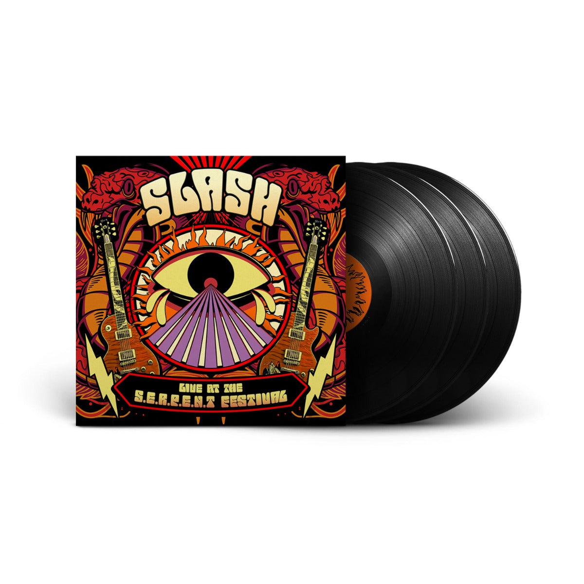 Slash | Live At The S.E.R.P.E.N.T. Festival (Black Vinyl W/Gatefold) [3LP] | Vinyl