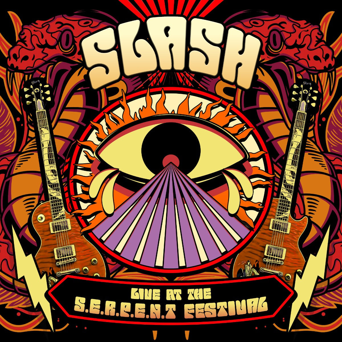 Slash - Live At The S.E.R.P.E.N.T. Festival (Red Orange Yellow W/Gatefold) [3LP] | Vinyl
