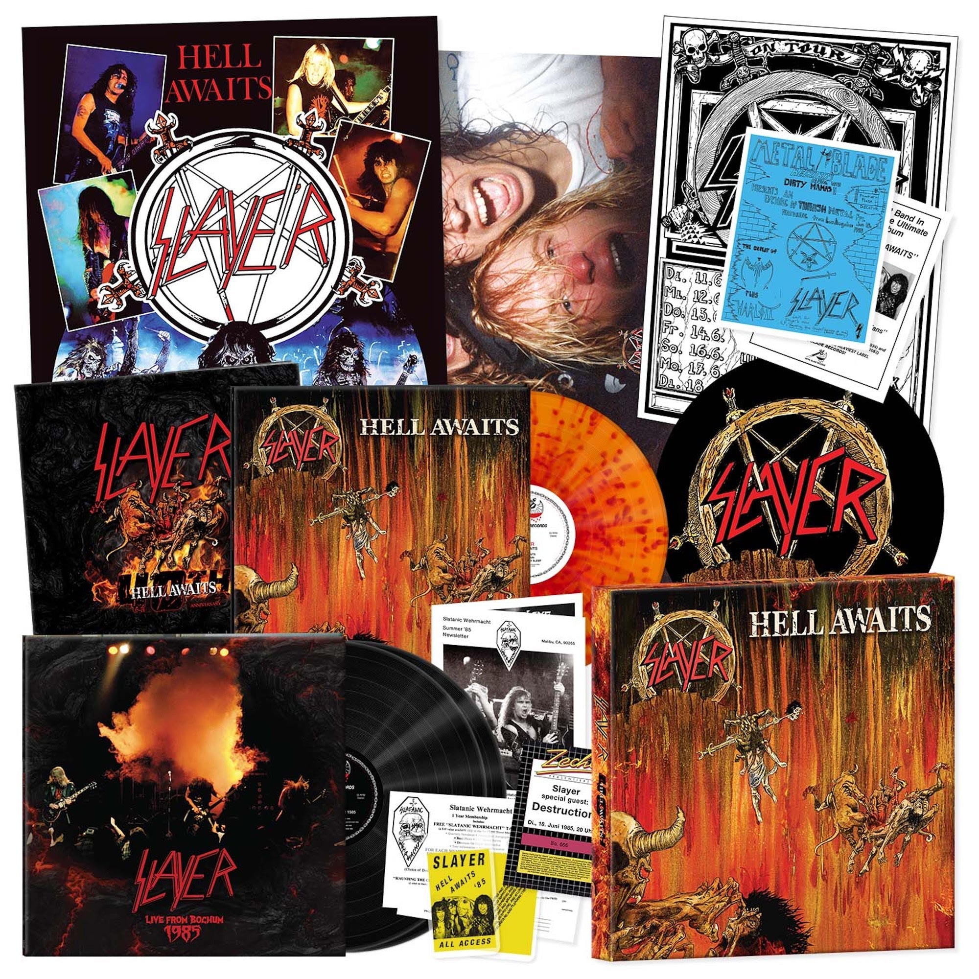 Slayer | Hell Awaits (40Th Anniversary Edition) [3LP] | Vinyl