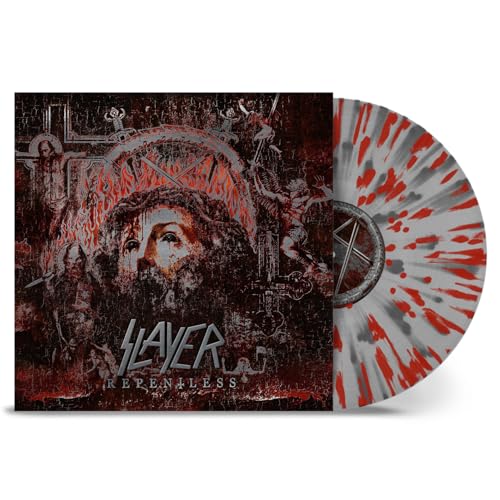 Slayer | Repentless ( Clear Silver Red Splatter Vinyl) | Vinyl