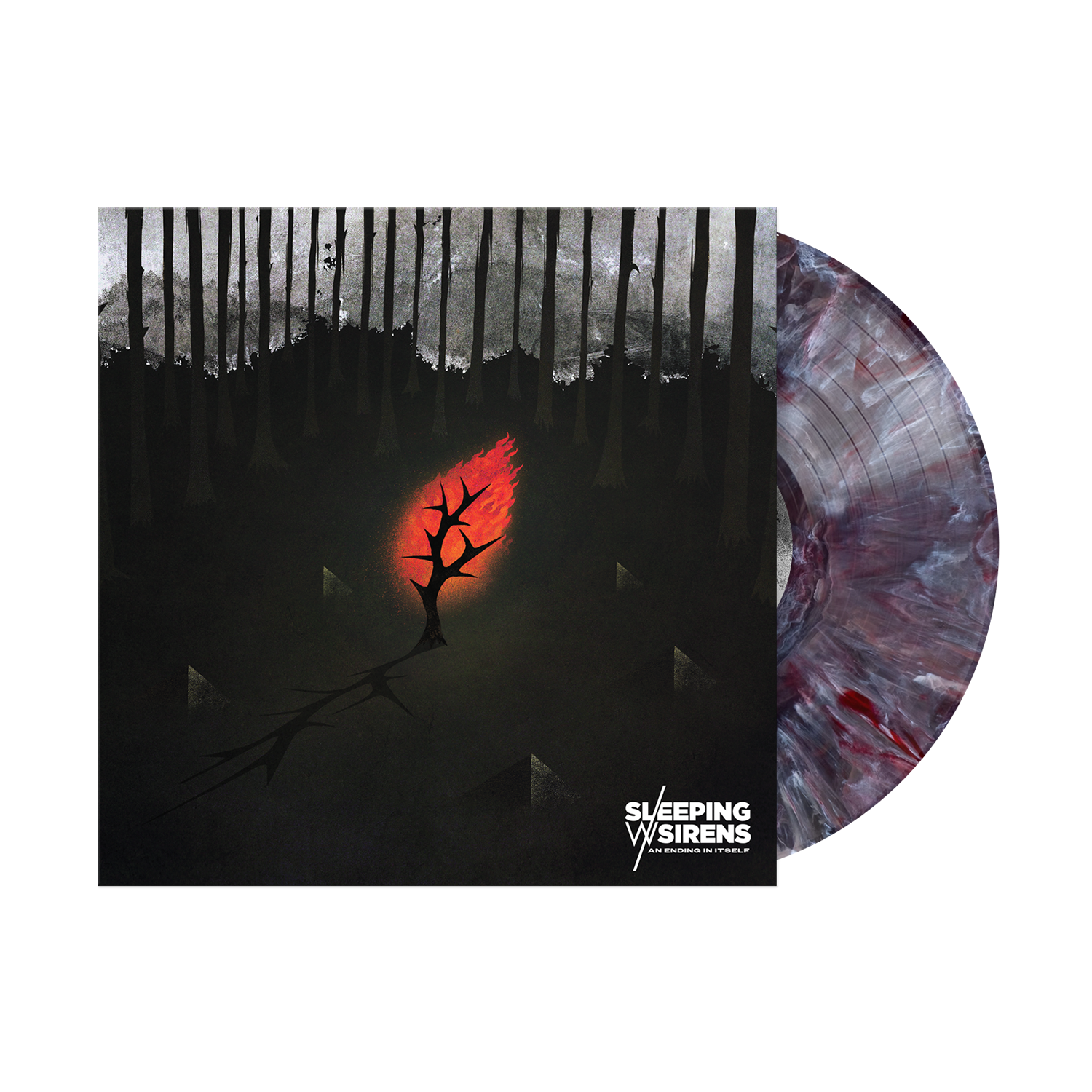 Sleeping With Sirens - An Ending In Itself [Black/White/Red Swirl Lp] | Vinyl