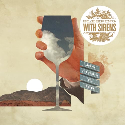 Sleeping With Sirens - Let's Cheers To This (WHITE & GOLD SMUSH) | Vinyl