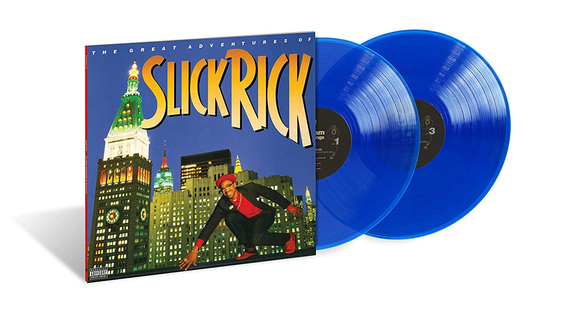 Slick Rick - The Great Adventures Of Slick Rick [2 LP][Transparent Blue] | Vinyl