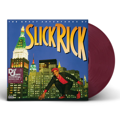 Slick Rick | The Great Adventures Of Slick Rick [Explicit Content] (Indie Exclusive, Colored Vinyl, Limited Edition, Burgundy) (2 Lp's) | Vinyl