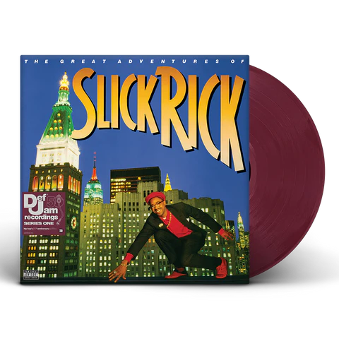 Slick Rick - The Great Adventures Of Slick Rick [Explicit Content] (Indie Exclusive, Colored Vinyl, Limited Edition, Burgundy) (2 Lp's) | Vinyl