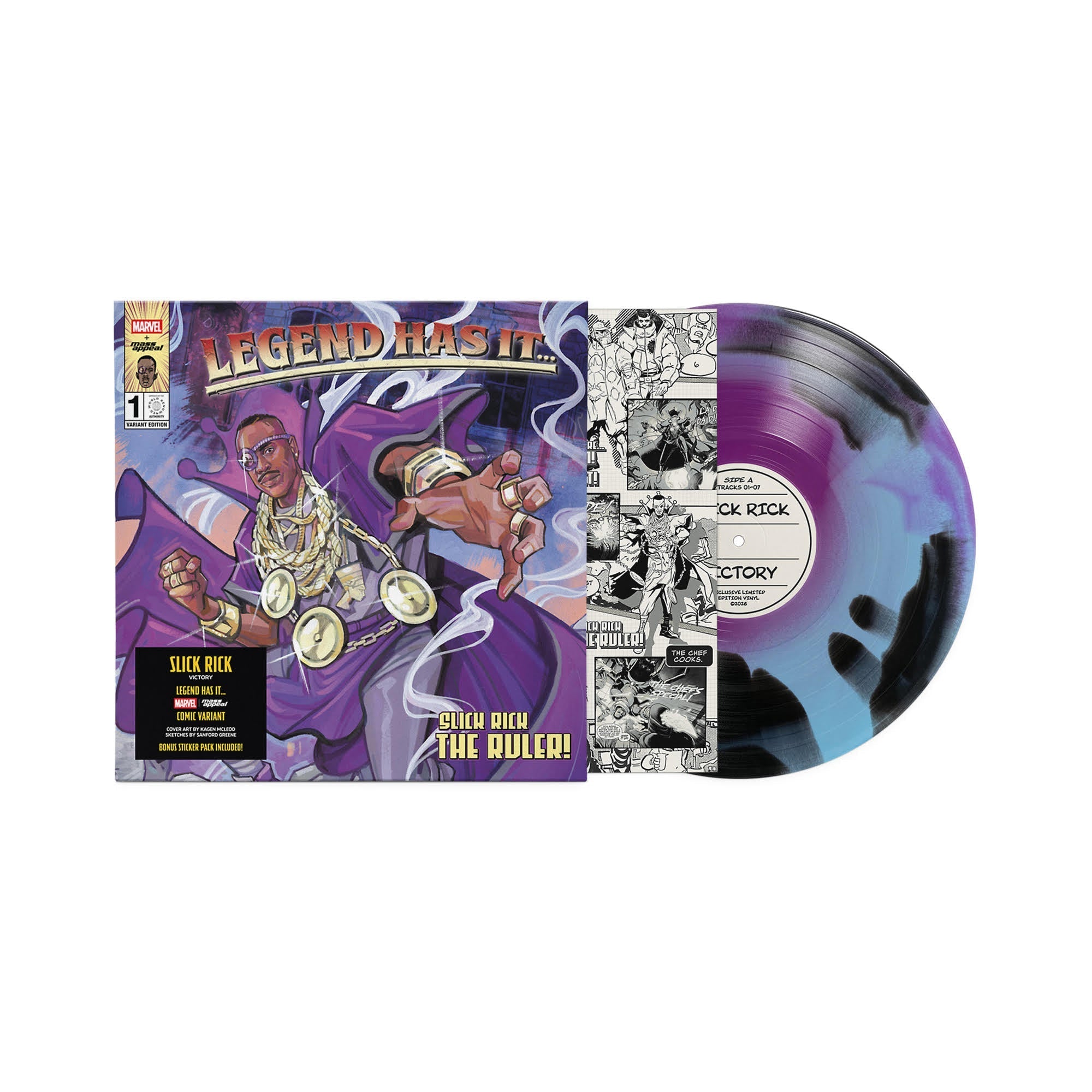 Slick Rick - Victory [Purple/Black Marble Vinyl] | Vinyl
