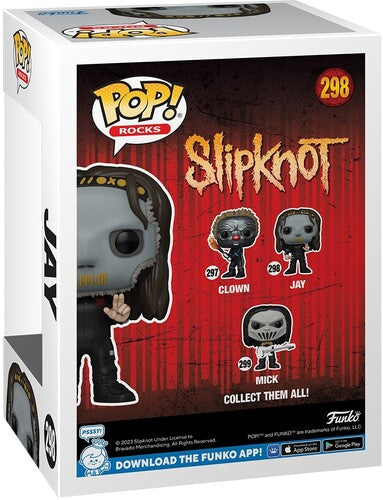 Slipknot | FUNKO POP! ROCKS: Slipknot - Jay W (Vinyl Figure) | Action Figure