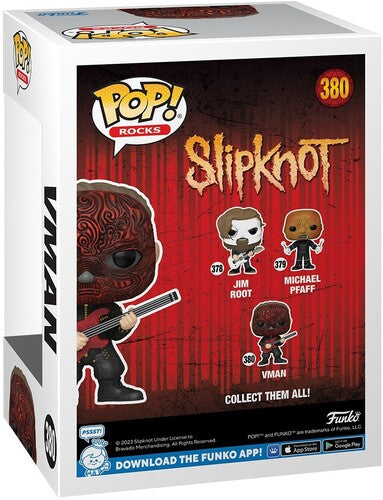 Slipknot | FUNKO POP! ROCKS: Slipknot - VMan (Vinyl Figure) | Action Figure