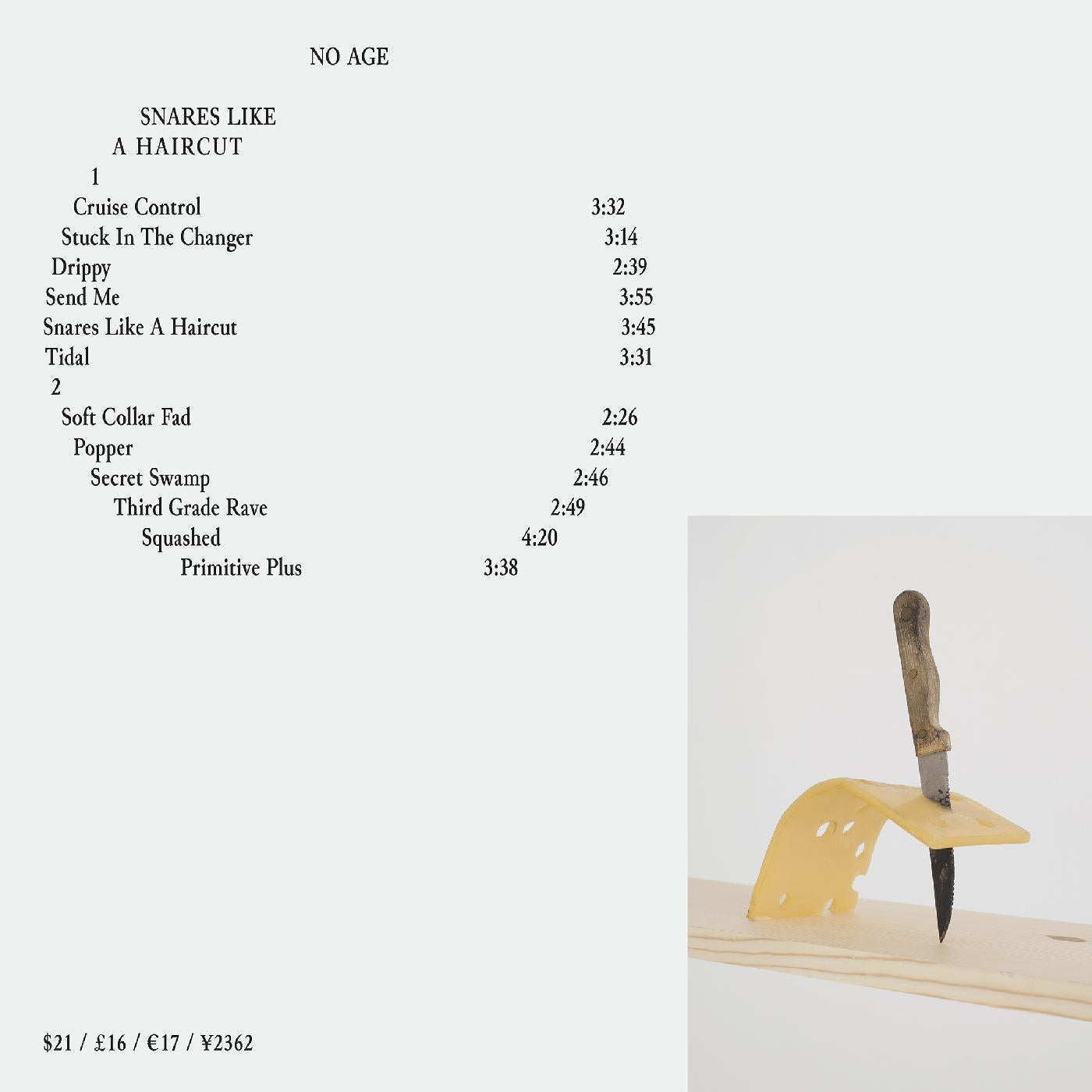 No Age - Snares Like a Haircut | CD