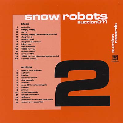 VA - Snow Robots Volume 2 | CD