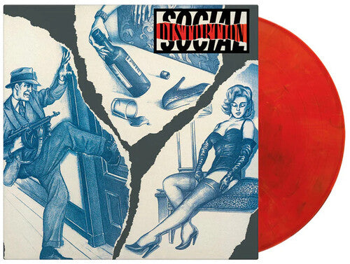 Social Distortion - Social Distortion (Limited 180G) [Translucent Red, Black & White Marble Vinyl] [Import] | Vinyl