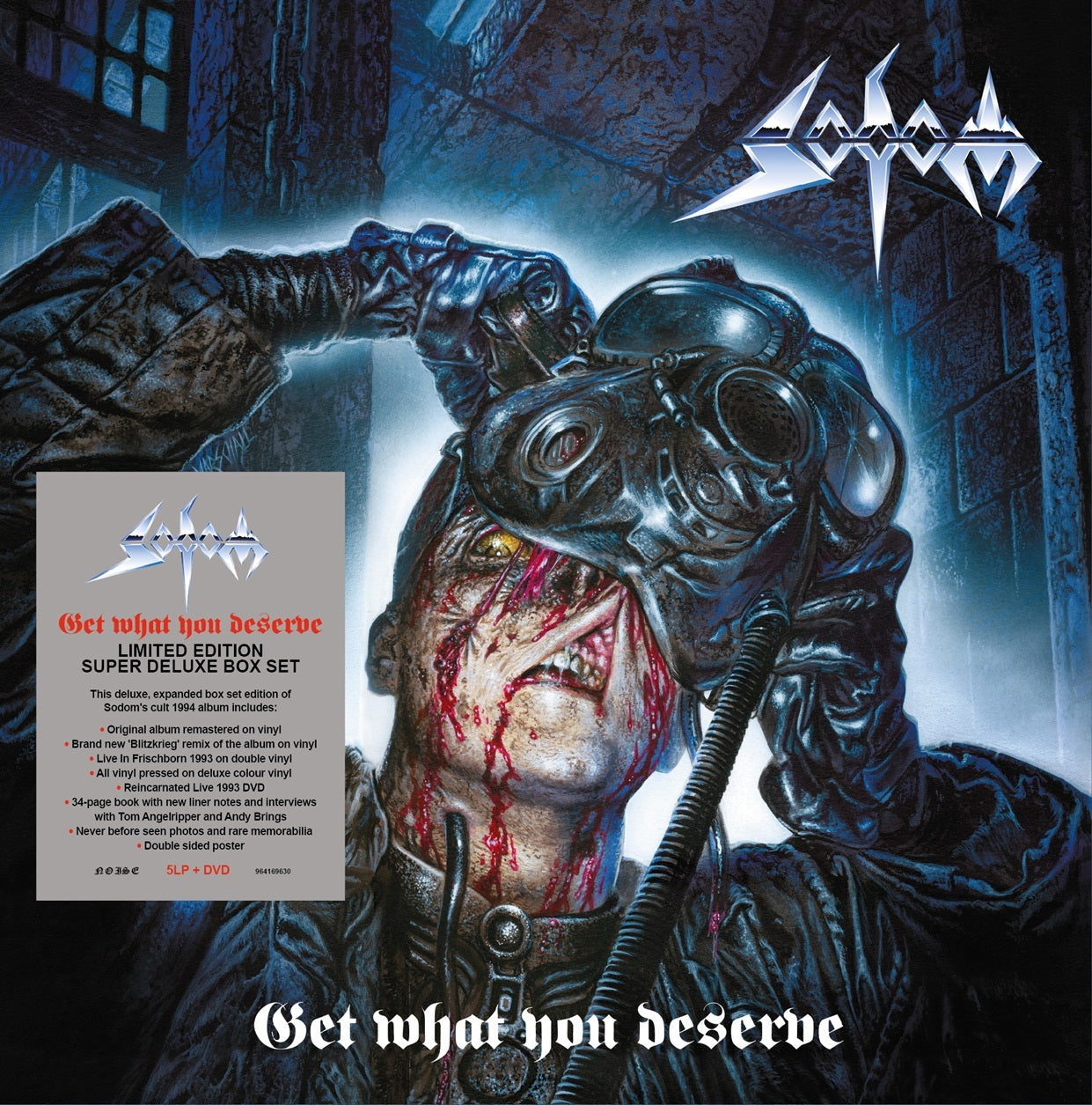 Sodom | Get What You Deserve (Expanded Edition) [Super Deluxe Box Set] [5LP+DVD] | Vinyl