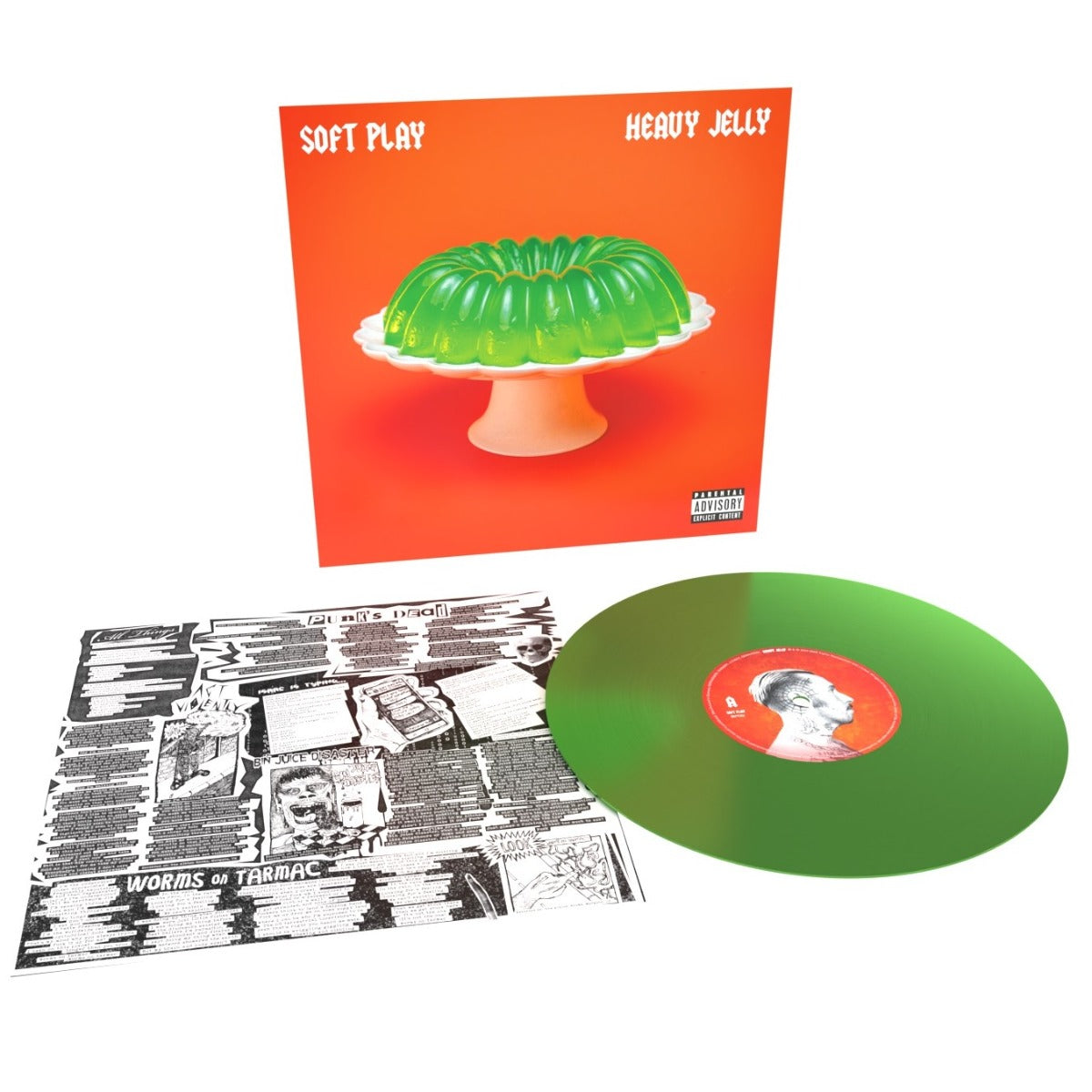 Soft Play | Heavy Jelly [Explicit Content] (Indie Exclusive, Colored Vinyl, Green) | Vinyl