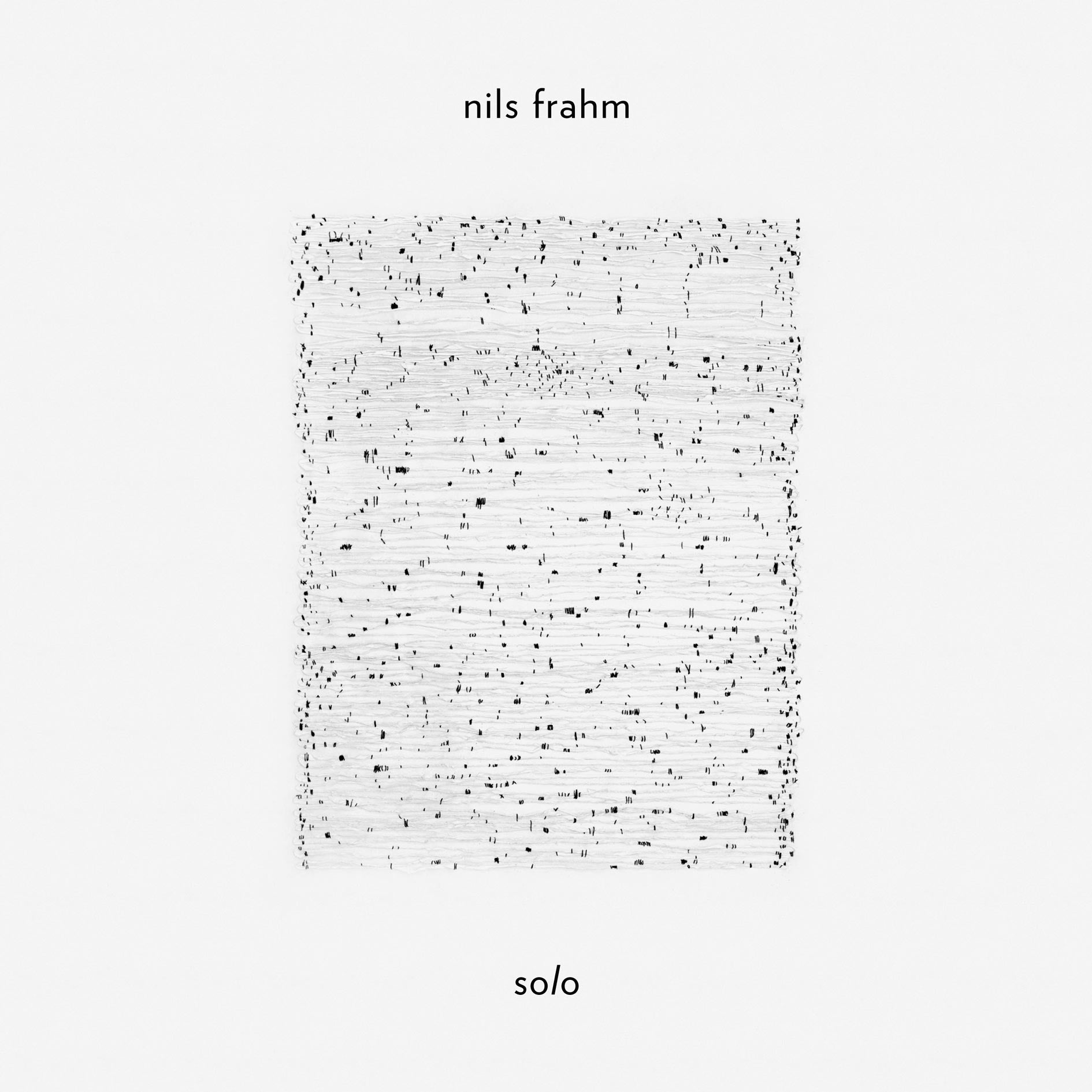 Nils Frahm | Solo | Vinyl