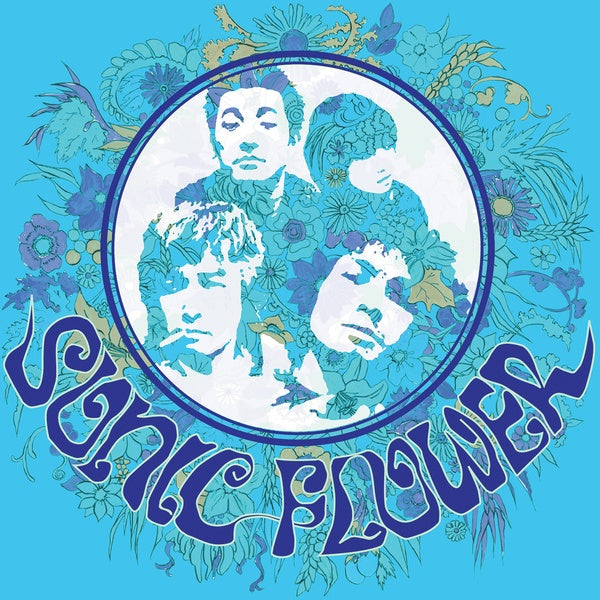 SONIC FLOWER - Sonic Flower (Transparent Blue/White/Solid Blue Striped Vinyl) | Vinyl