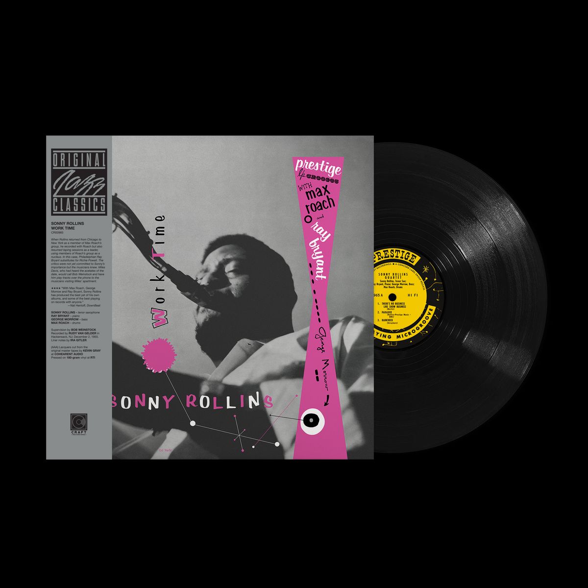 Sonny Rollins - Work Time (Original Jazz Classics Series) (180G) [LP] | Vinyl