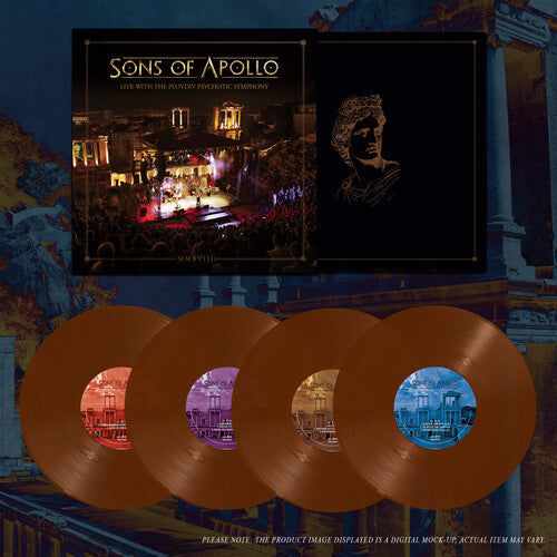 Sons Of Apollo - Live With The Plovdiv Psychotic Symphony [Amber] [4LP Box Set] | Vinyl