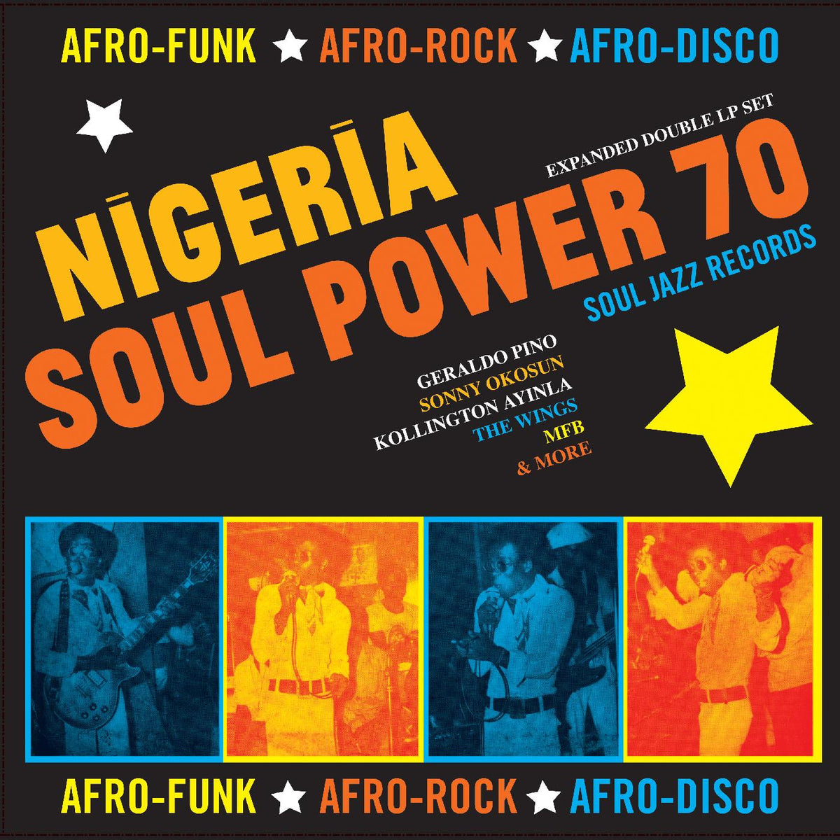 Soul Jazz Records Presents - Afro-Disco Nigeria Soul Power 70 - Afro-Funk, Afro-Rock | Vinyl