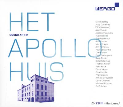VA - Sound Art At Het Apollohuis | CD