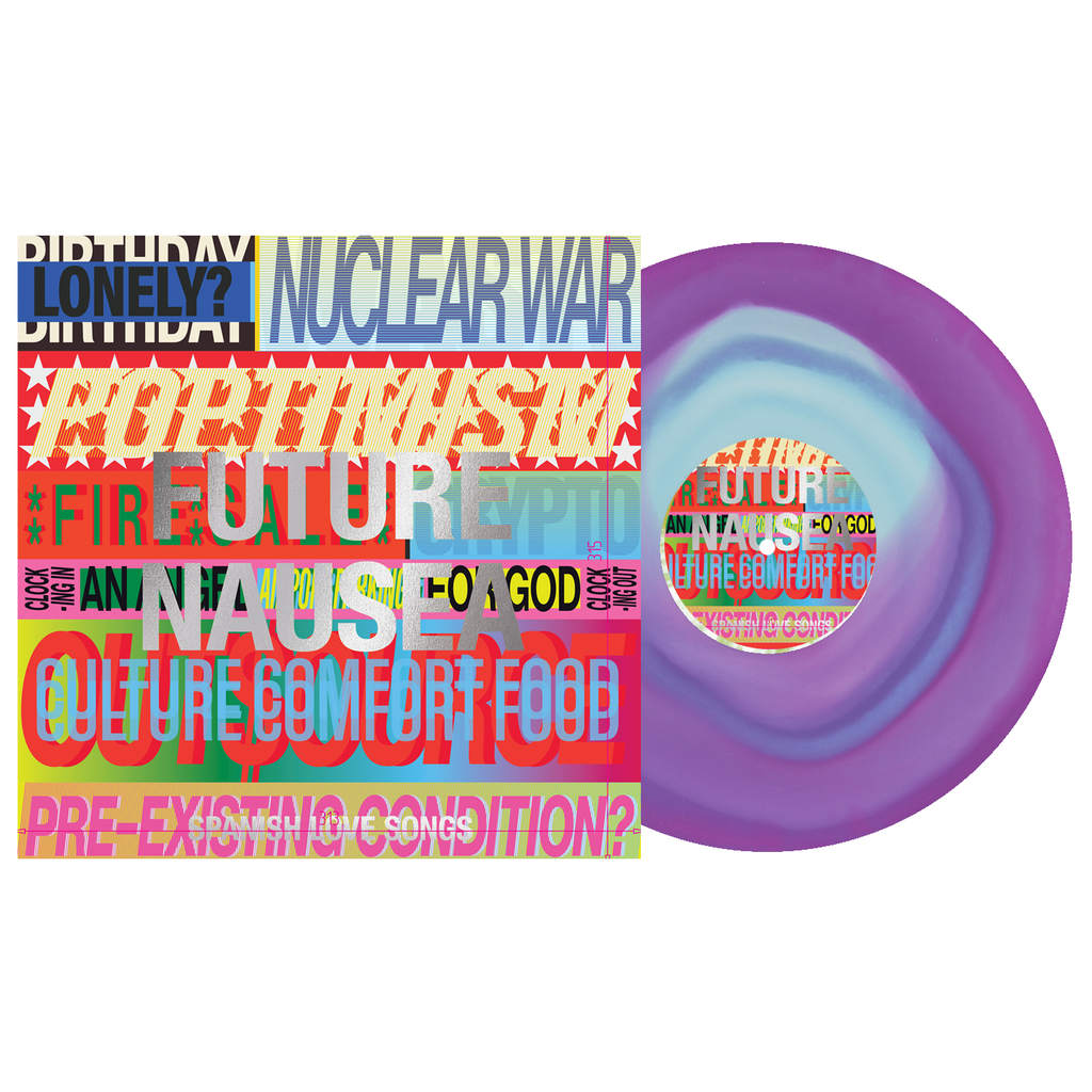 Spanish Love Songs - Future Nausea (Indie Exclusive) [Blue In Purple In Baby Pink] | Vinyl