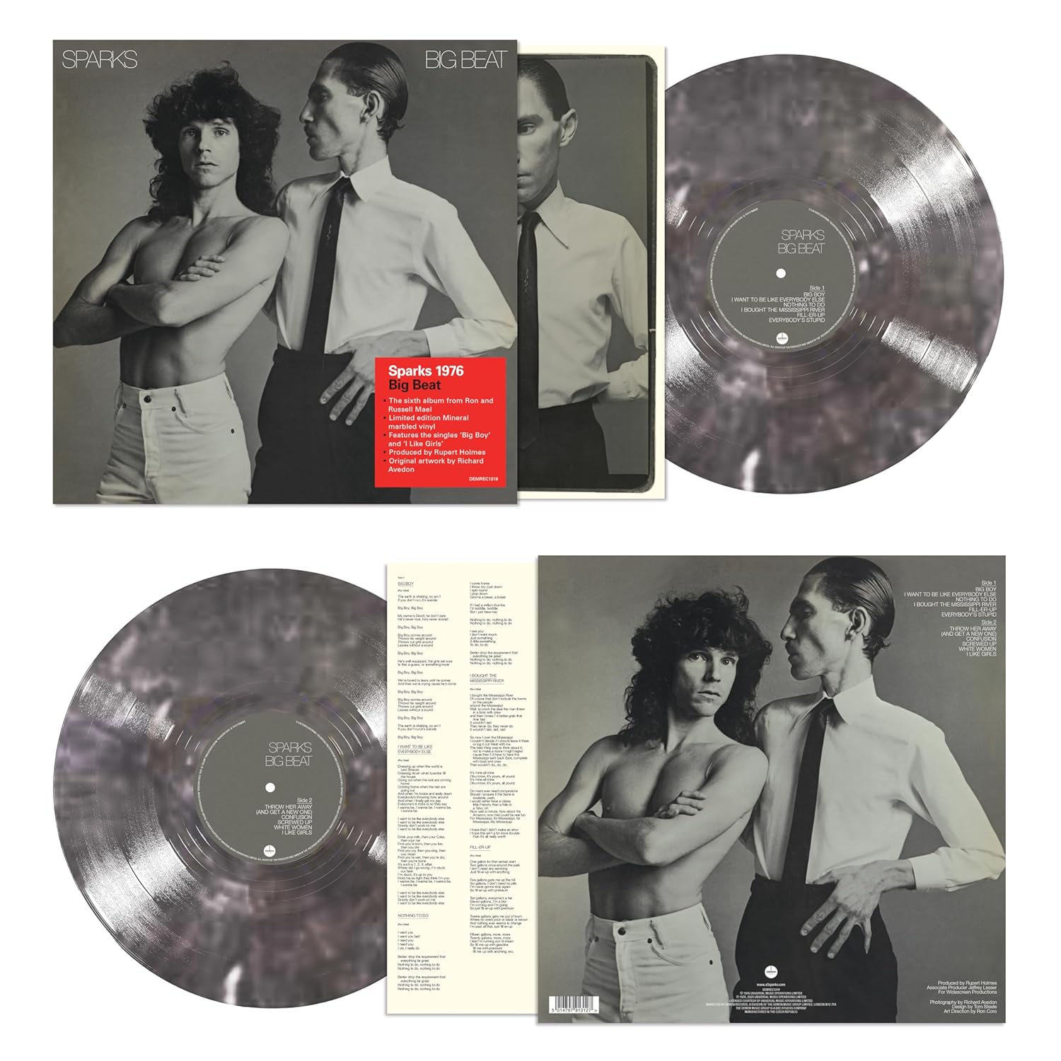 Sparks | Big Beat: 50th Anniversary Edition (Limited Edition, "Mineral Marble" Colored Vinyl) [Import] | Vinyl