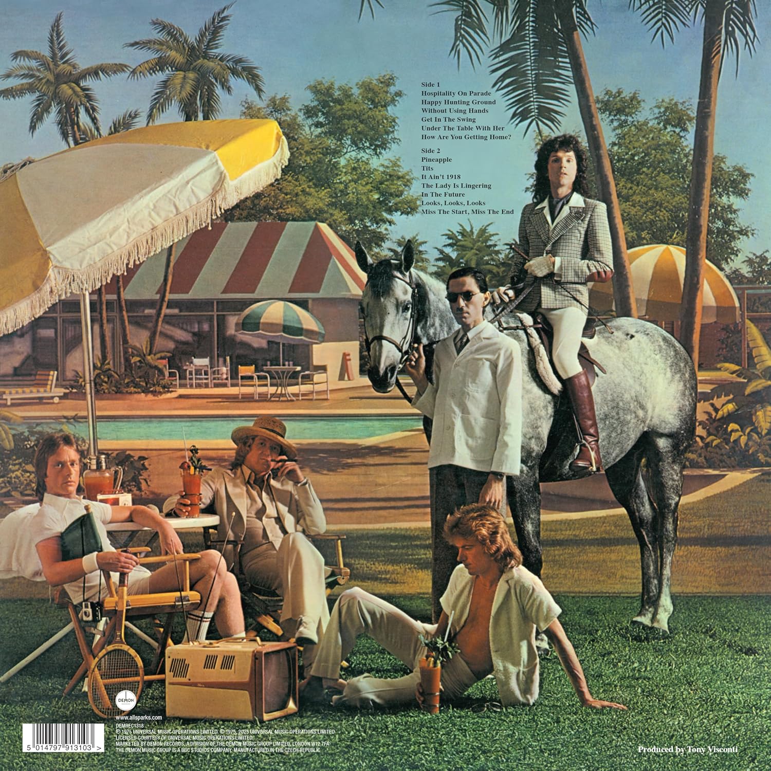 Sparks | Indiscreet: 50th Anniversary Edition (Limited Edition, "Tiger's Eye" Colored Vinyl) [Import] | Vinyl