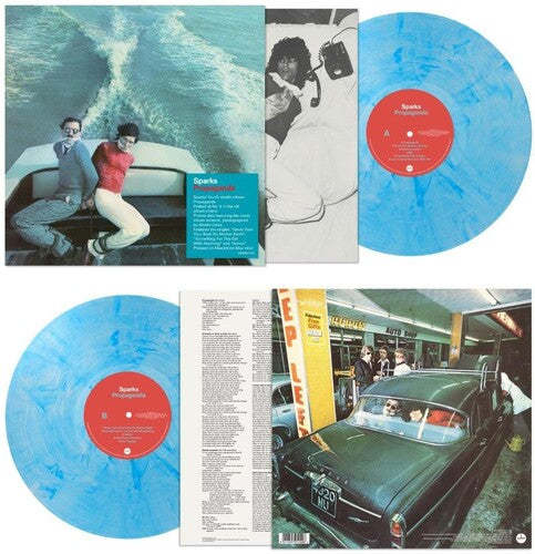 Sparks | Propaganda: 50th Anniversary Edition (Limited Edition, 140 Gram "Maelstrom" Blue Colored Vinyl) [Import] | Vinyl