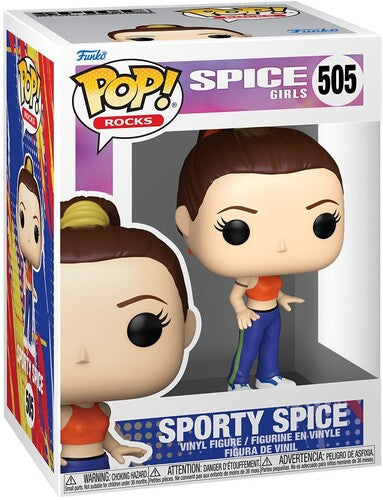 Spice Girls - Funko POP! Rocks: Spice Girls - Sporty Spice (Wannabe) (Vinyl Figure, Collectible) | Action Figure