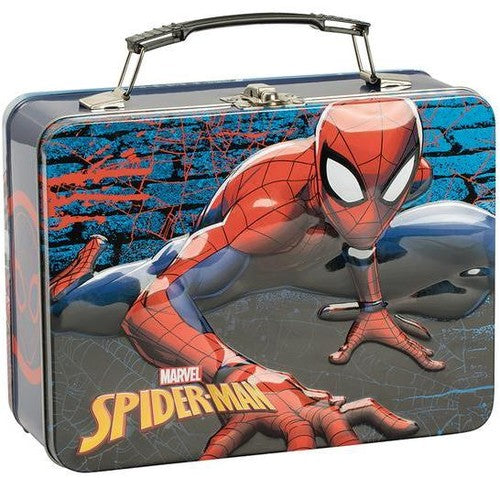 Spider-Man - Marvel Spider-Man Large Tin Tote (Large Item, Tin Case) | Lunchbox