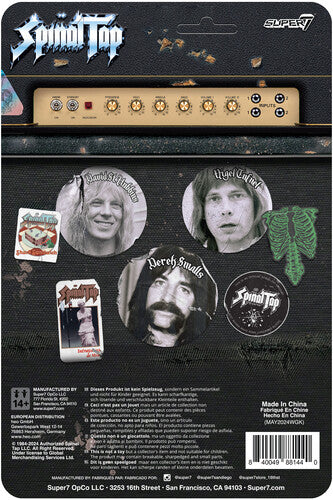 Spinal Tap | Super7 - Spinal Tap - ReAction Figures Wave 01 - Derek Smalls (Collectible, Figure, Action Figure) | Action Figure