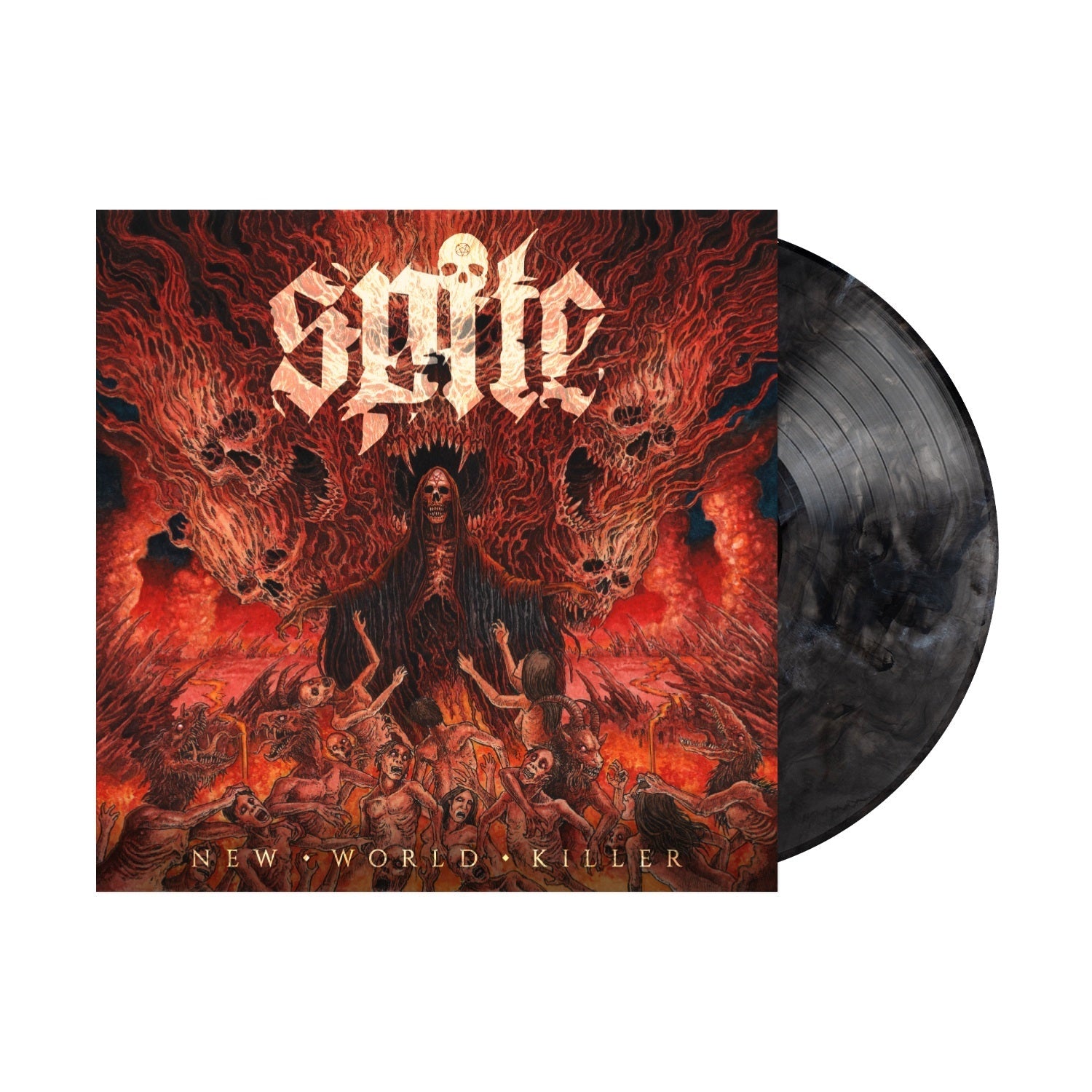 Spite | New World Killer [Black Marble Lp] | Vinyl