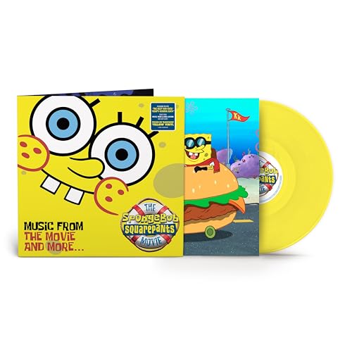 Spongebob Squarepants Soundtrack | The Spongebob Squarepants Movie-Music From The Movie And More [Yellow Vinyl] | Vinyl