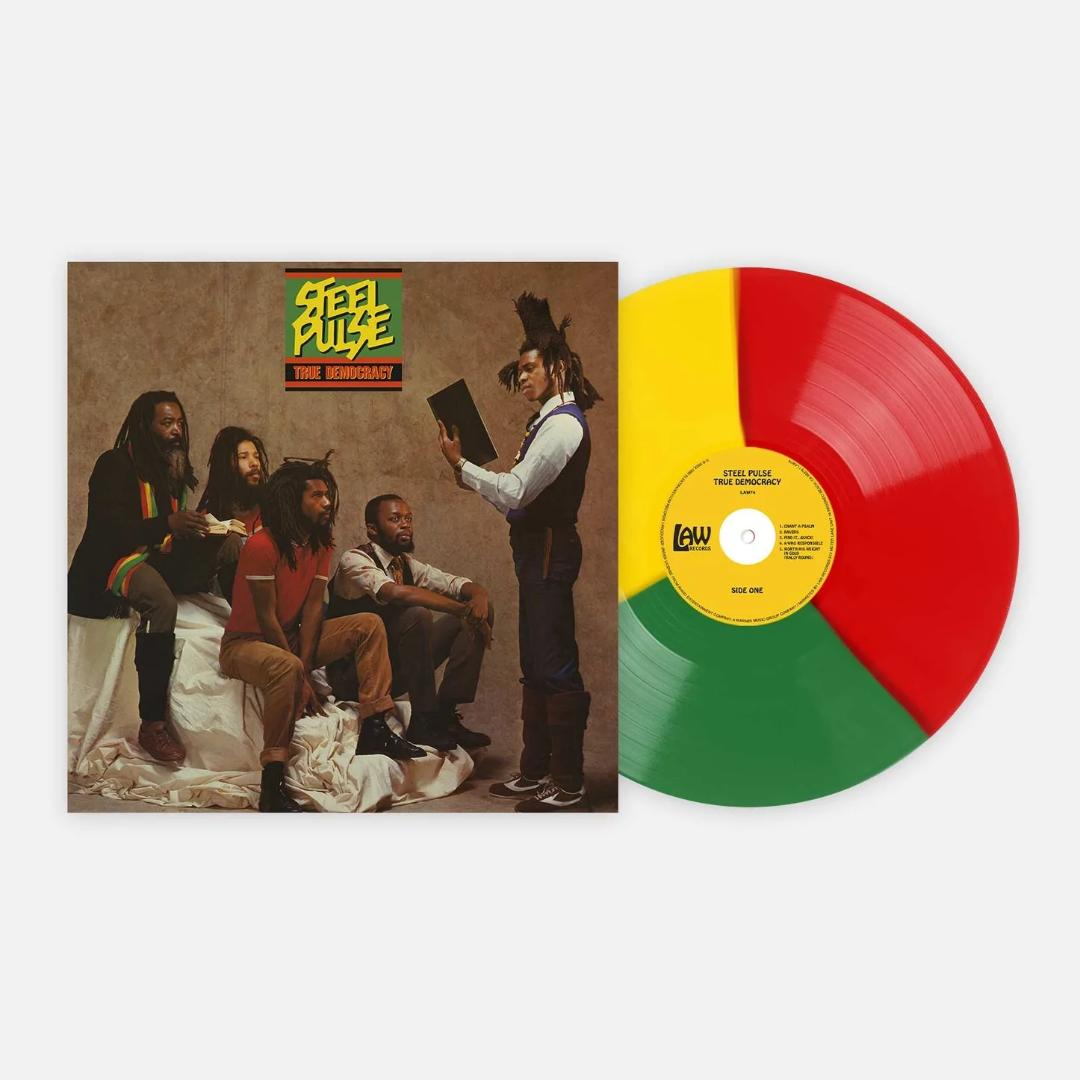 Steel Pulse - True Democracy (Colored Vinyl, Red, Green, Gold) | Vinyl