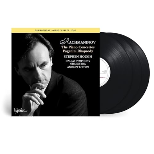 Stephen Hough/Andrew Litton/Dallas Symphony - Rachmaninoff: Piano Concertos 1-4; Paganini Rhapsody [3Lp] | Vinyl
