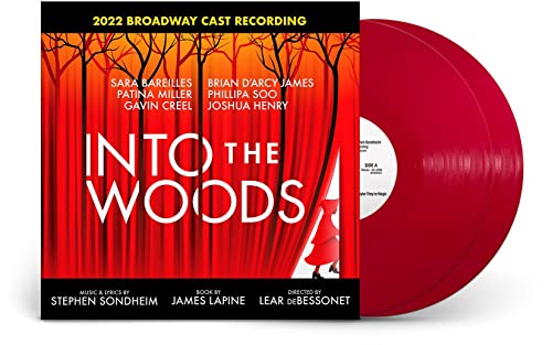 Stephen Sondheim/Sara Bareilles/2022 Broadway Cast - Into The Woods (2022 Broadway Cast Recording) [Apple Red 2 LP] | Vinyl