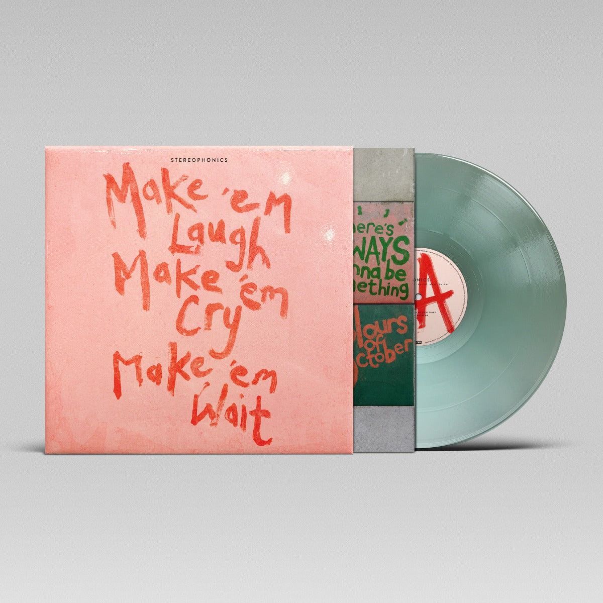 Stereophonics - Make 'Em Laugh, Make 'Em Cry, Make 'Em Wait (Indie Exclusive, Limited Edition, 180 Gram Vinyl, Clear Vinyl) | Vinyl