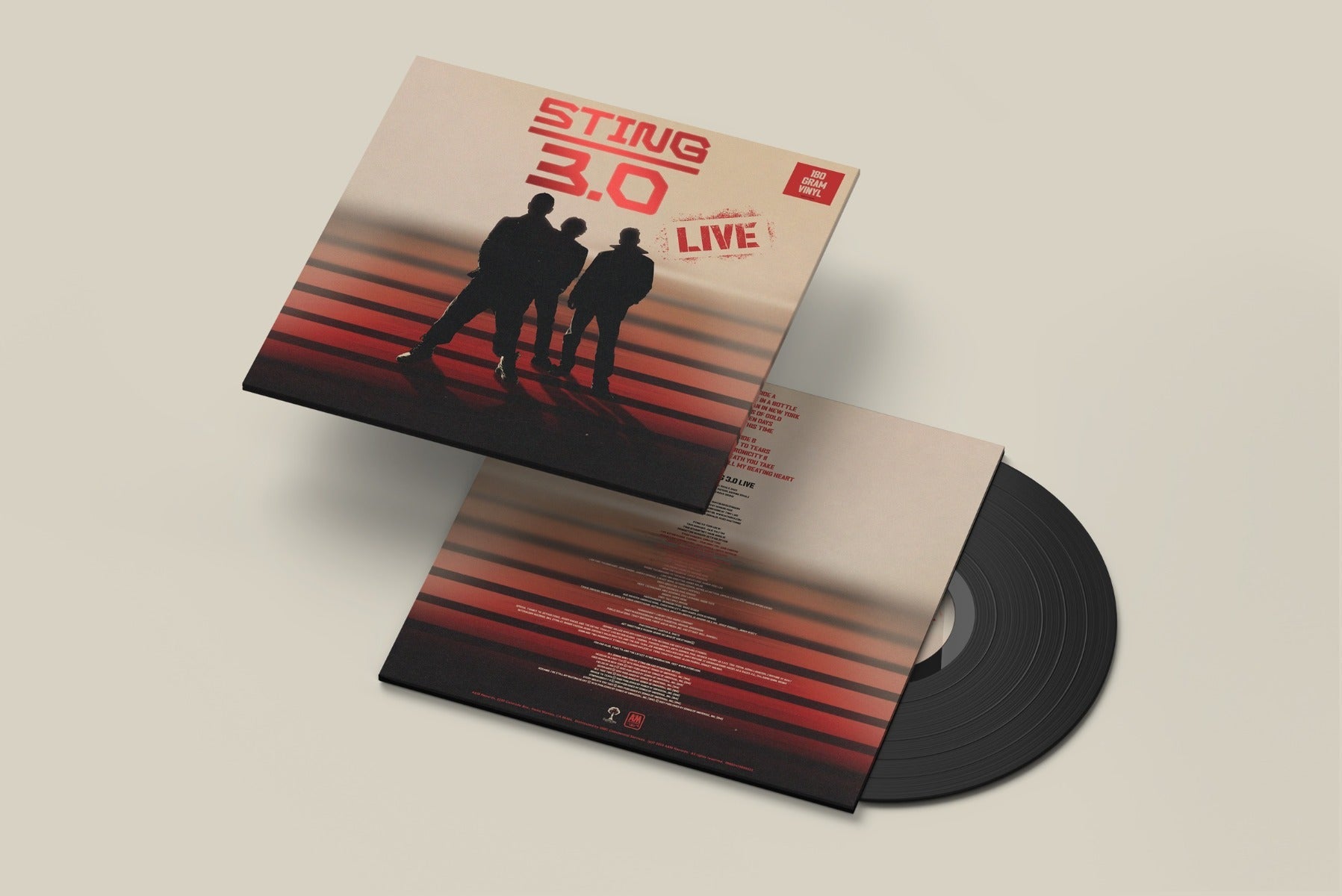 Sting - Sting 3.0 Live [180G Lp] | Vinyl