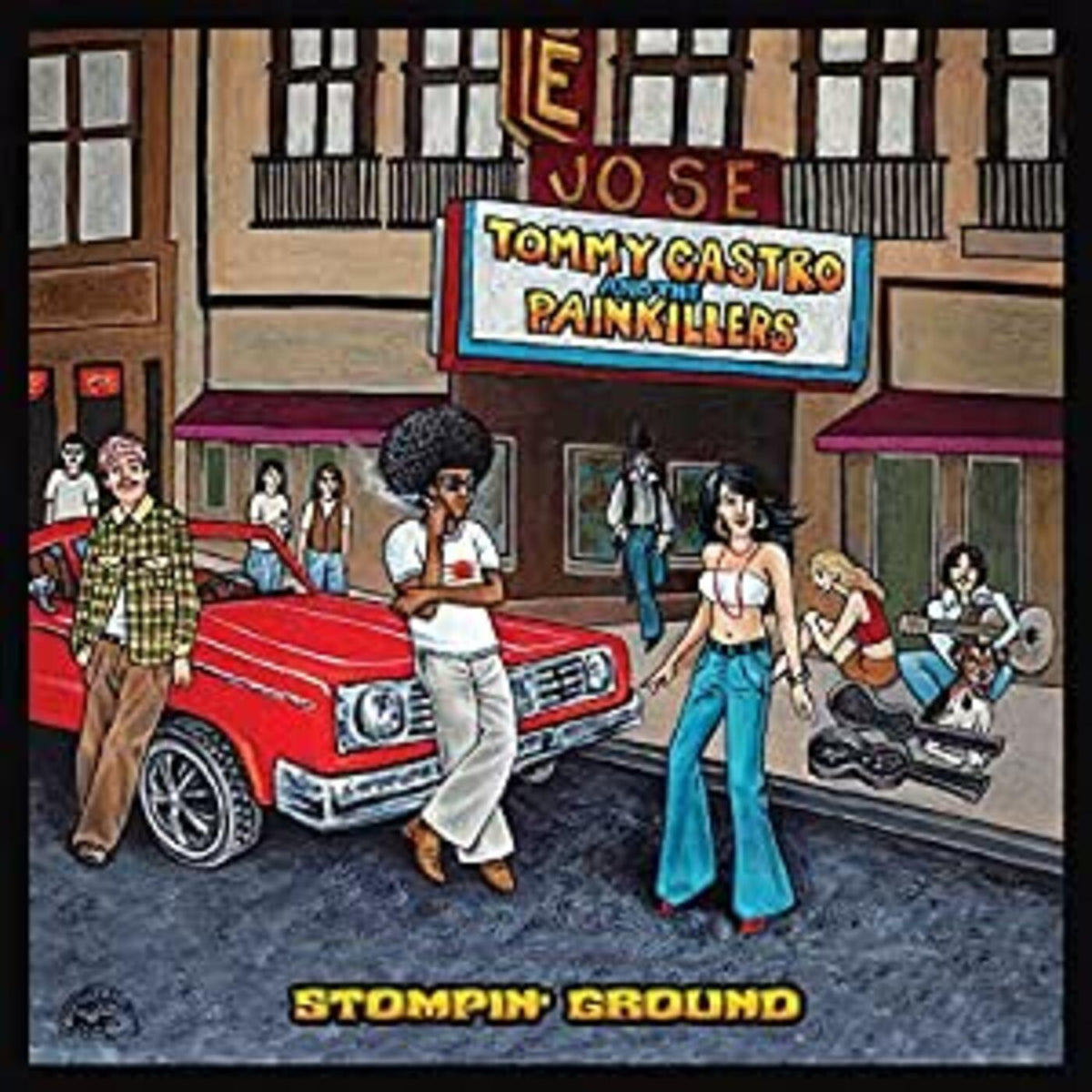Tommy & The Painkillers Castro - Stompin' Ground | CD