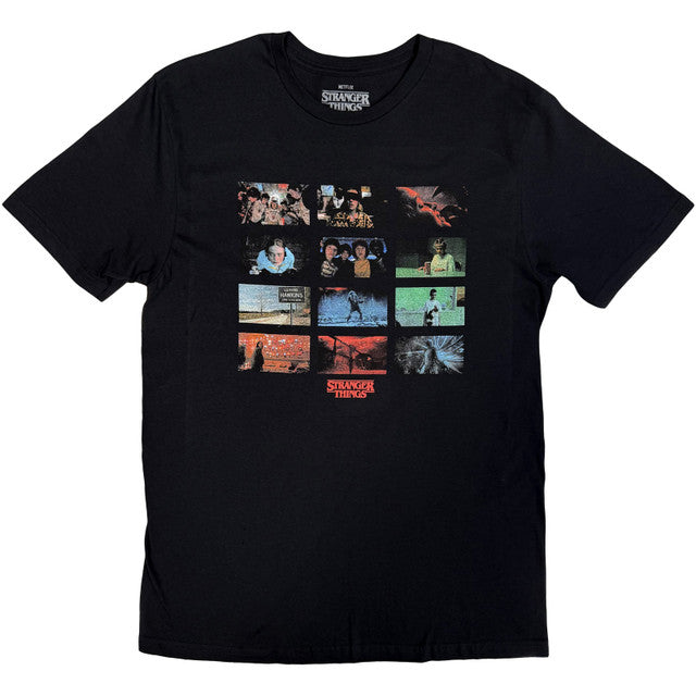 Stranger Things - Hawkins Power and Light T-Shirt - (Black) | Apparel