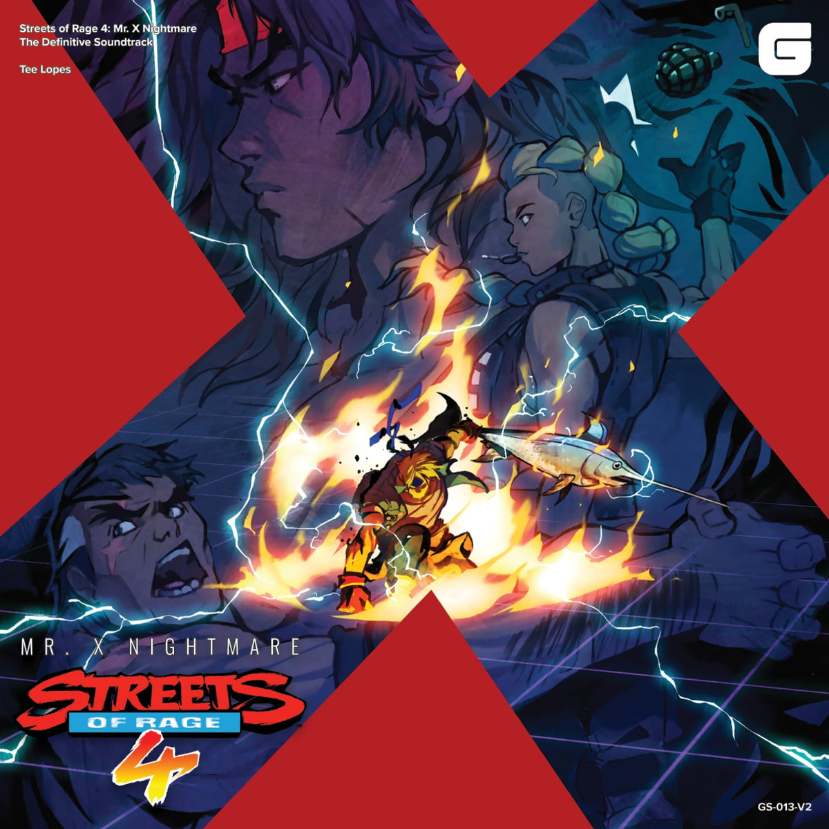 Tee Lopes - Streets Of Rage 4: Mr. X Nightmare | Vinyl