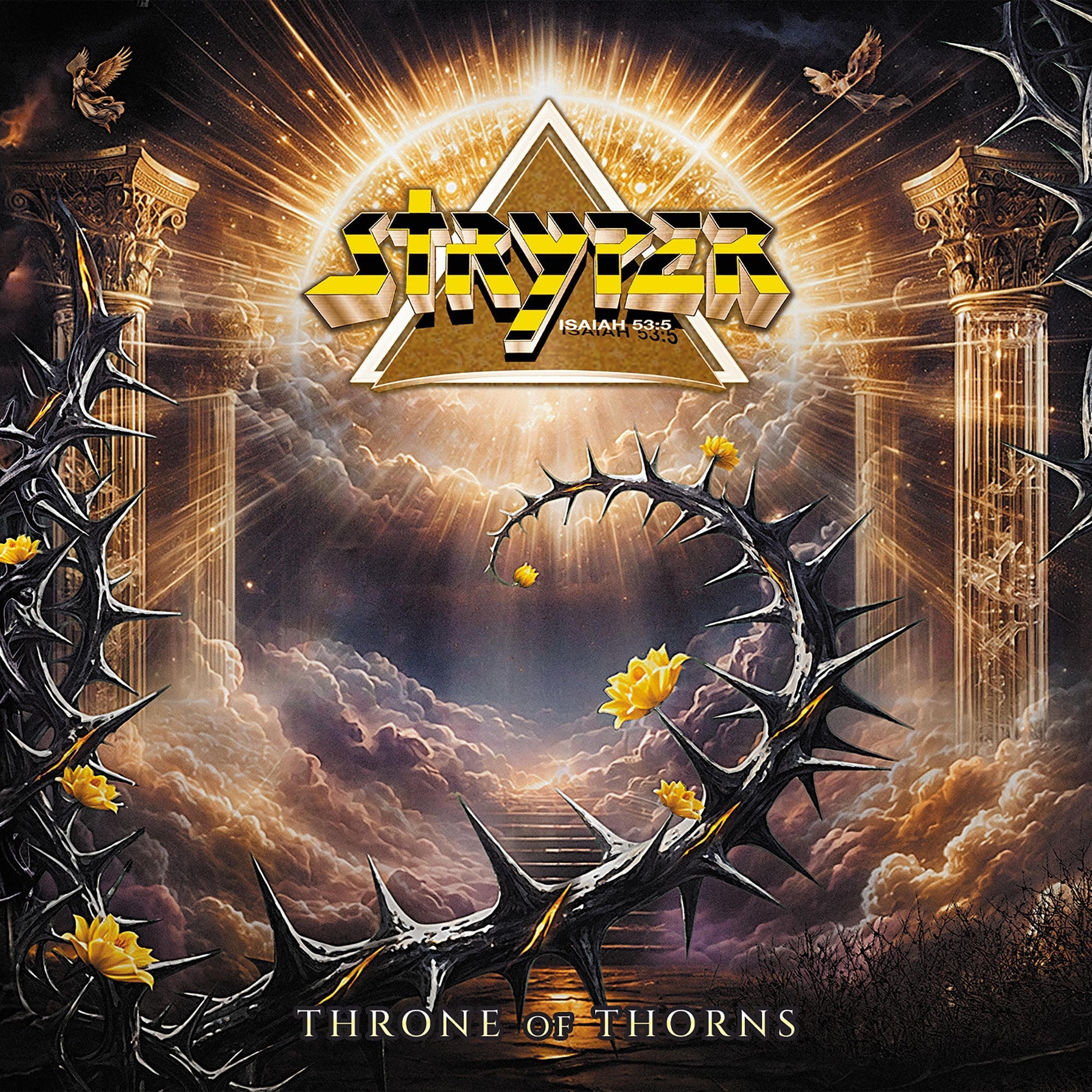 Stryper - Throne Of Thorns [Black Vinyl] | Vinyl