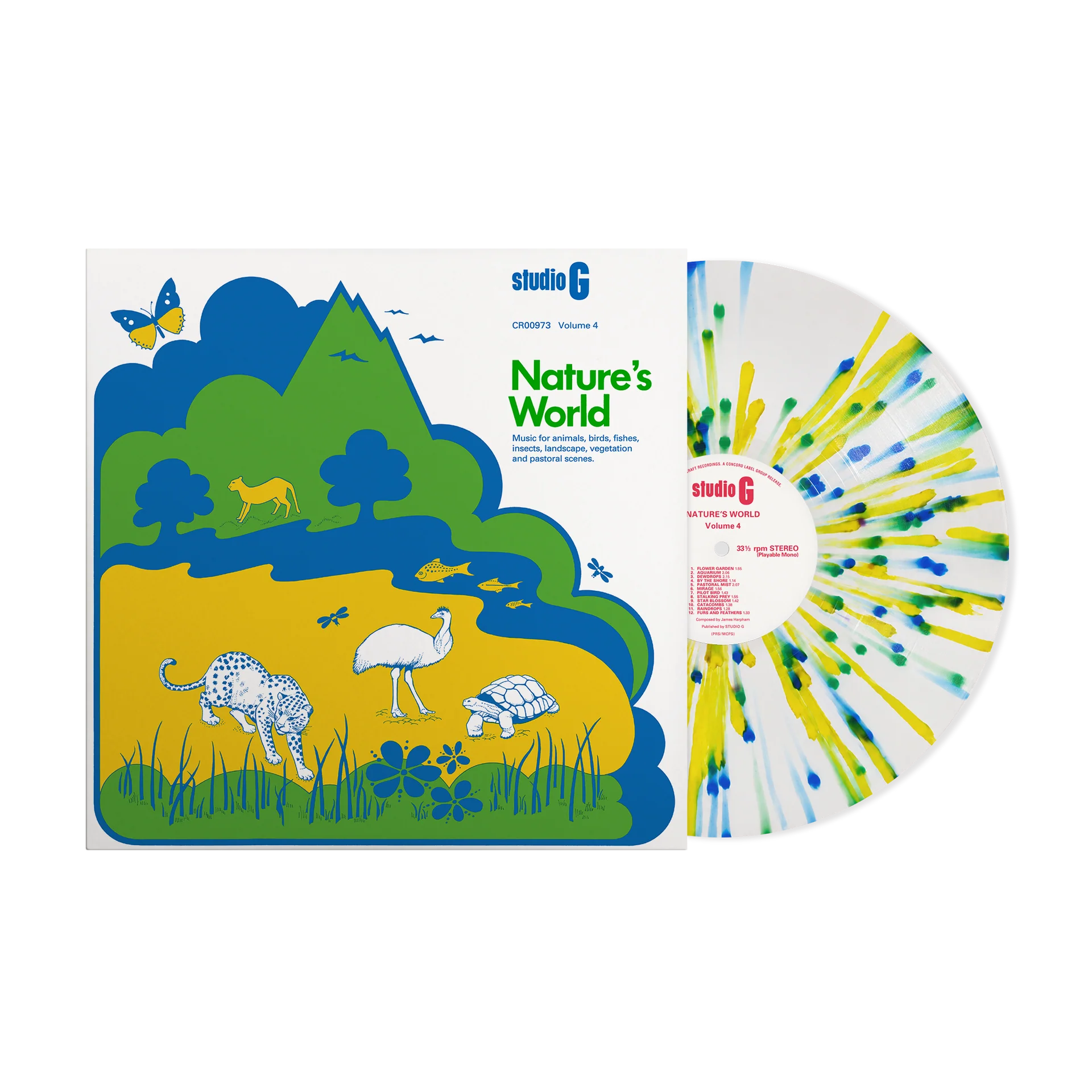 Studio G - Nature'S World (Jazz Dispensary Series) [Multicolor Splatter LP] | Vinyl