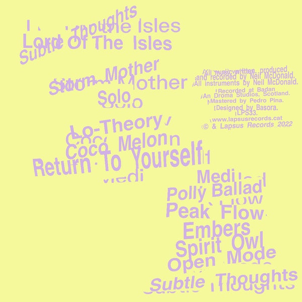 LORD OF THE ISLES - Subtle Thoughts | Vinyl
