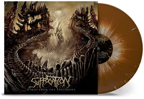 Suffocation | Hymns From The Apocrypha - Brown & White Splatter | Vinyl