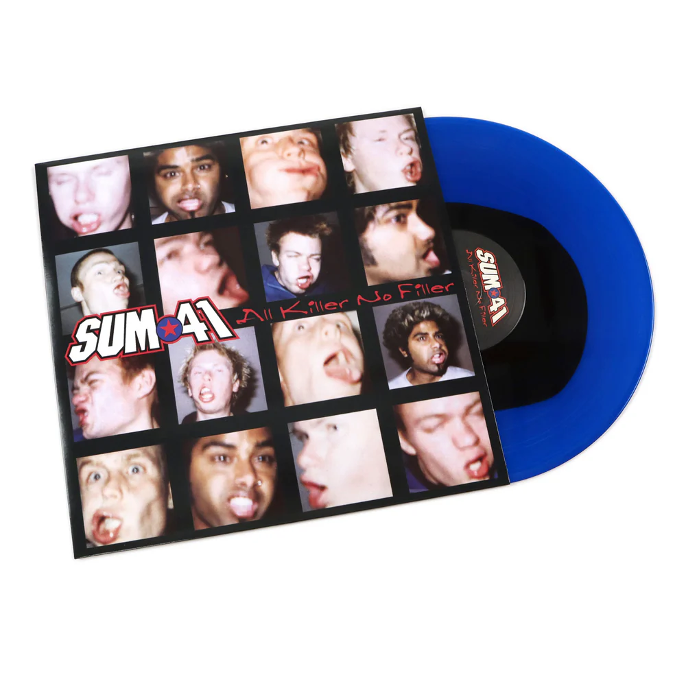 Sum 41 | All Killer No Filler (Limited Edition, Blue & Black Colored Vinyl) | Vinyl